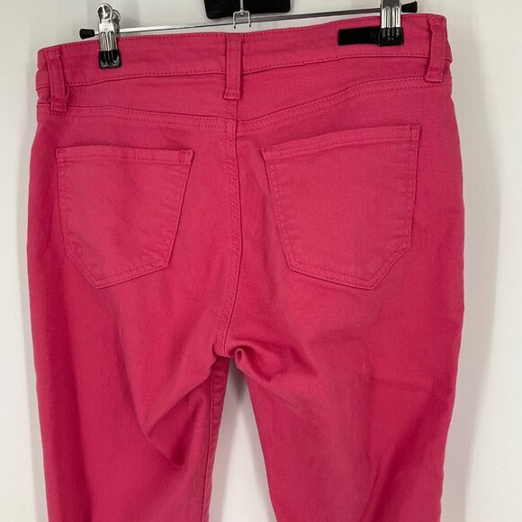 Kut From The Kloth Womens Pink Cropped Jeans Size 6 preppy casual - Picture 7 of 9